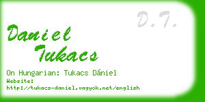 daniel tukacs business card