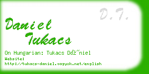 daniel tukacs business card